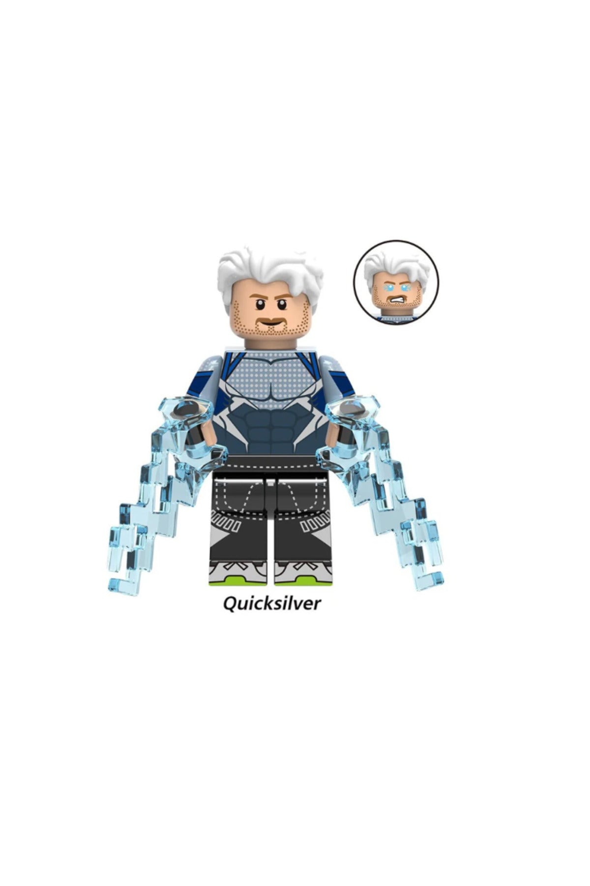 Quicksilver Age of Ultron Figür Yapı Blok Süper Kahraman Oyuncak