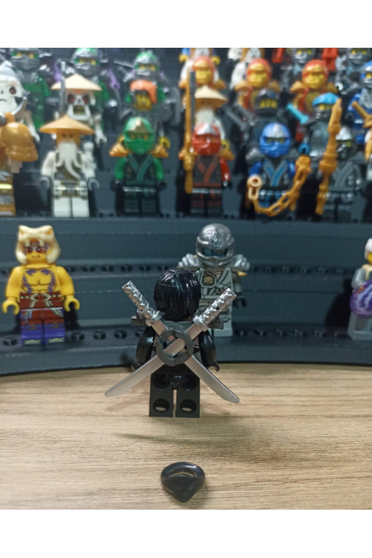 Ninja Cole Stone Armor Rebooted Figür Yapı Blok Oyuncak(Custom Özel Tasarım)