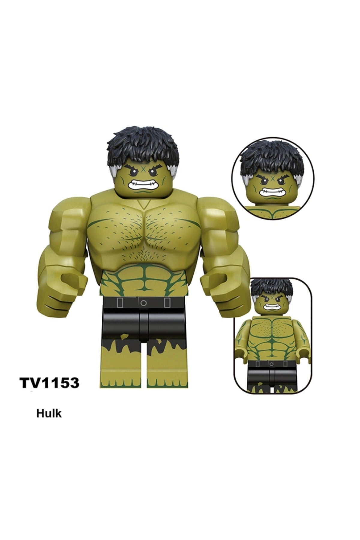 Hulk End Game Smart Bruce Banner Figür Yapı Blok Süper Kahraman Oyuncak