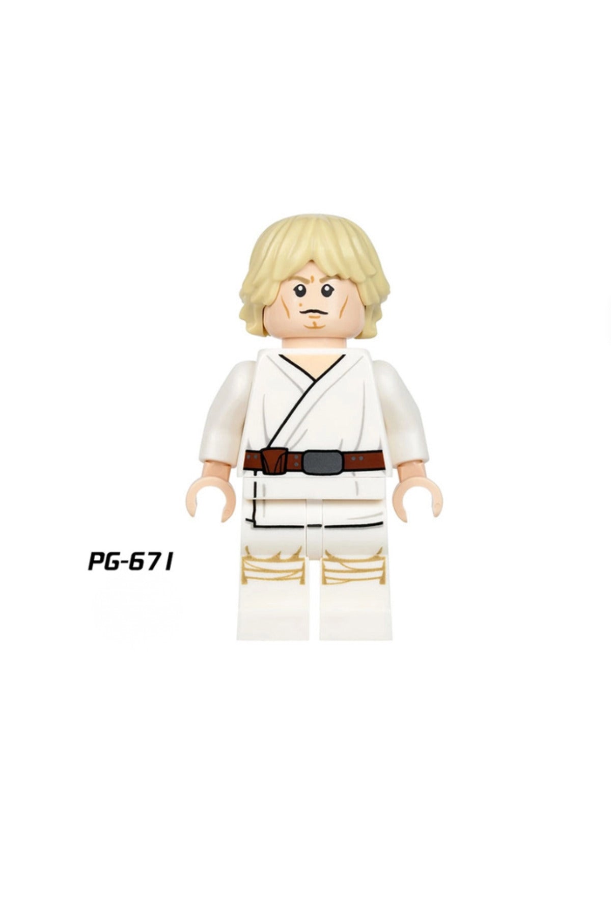 Luke Skywalker Yeni Bir Umut Figür Yapı Blok Oyuncak(Custom Model Mvi Işın Kılıcı Dahildir)