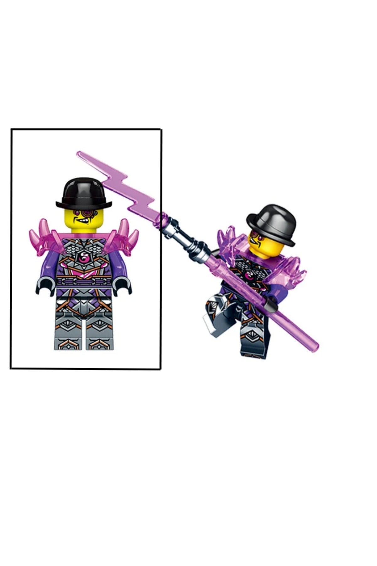 Ninja Mechanic Crystalized General Figür Yapı Blok Oyuncak(Custom Özel Tasarım)