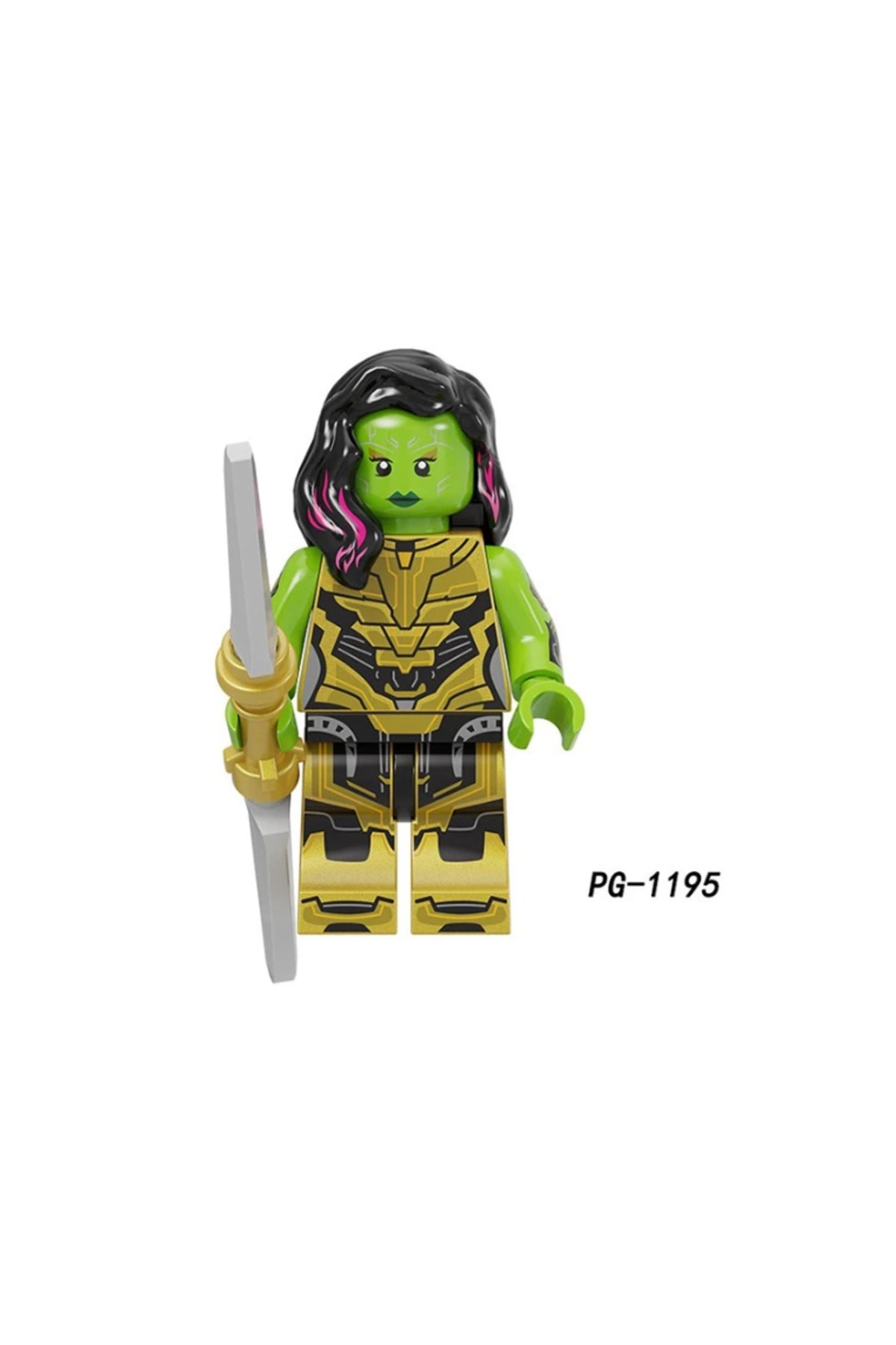 Gamora Guardians of the Galaxy Vol. 3 Figür Yapı Blok Süper Kahraman Oyuncak