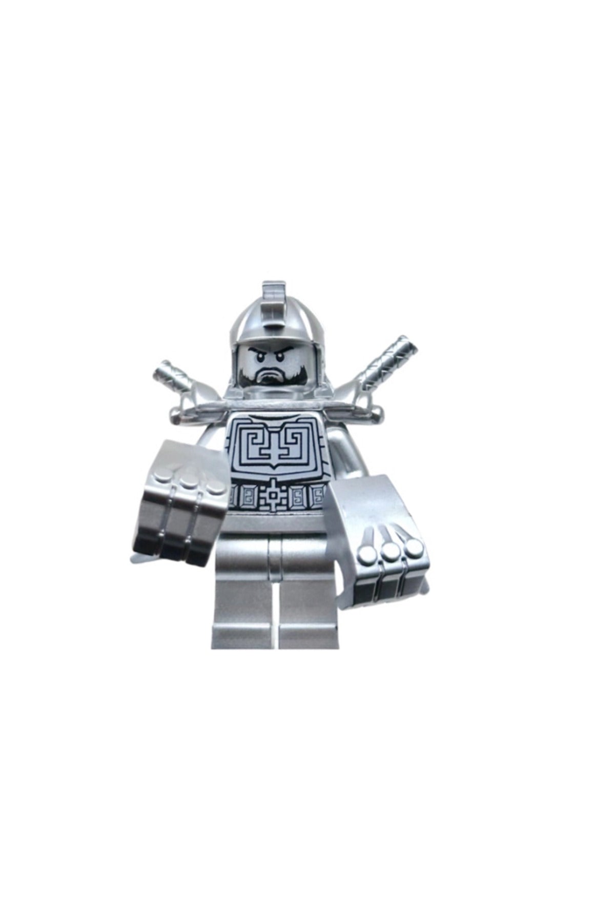 Ninja Carloff Metal Element Ustası Figür Yapı Blok Oyuncak(metalik renk özel versiyon)