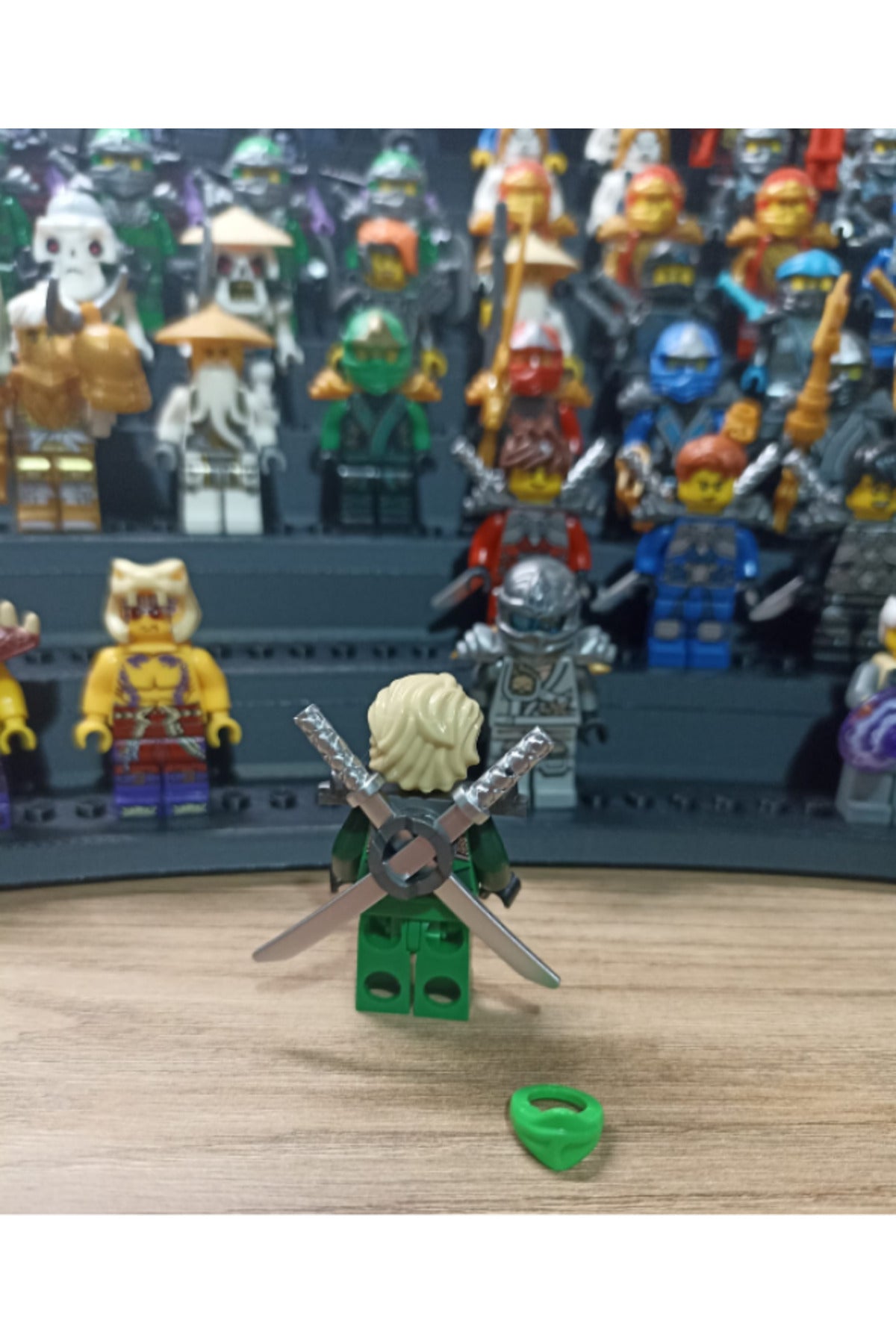 Ninja Lloyd Stone Armor Rebooted Figür Yapı Blok Oyuncak(Custom Özel Tasarım)