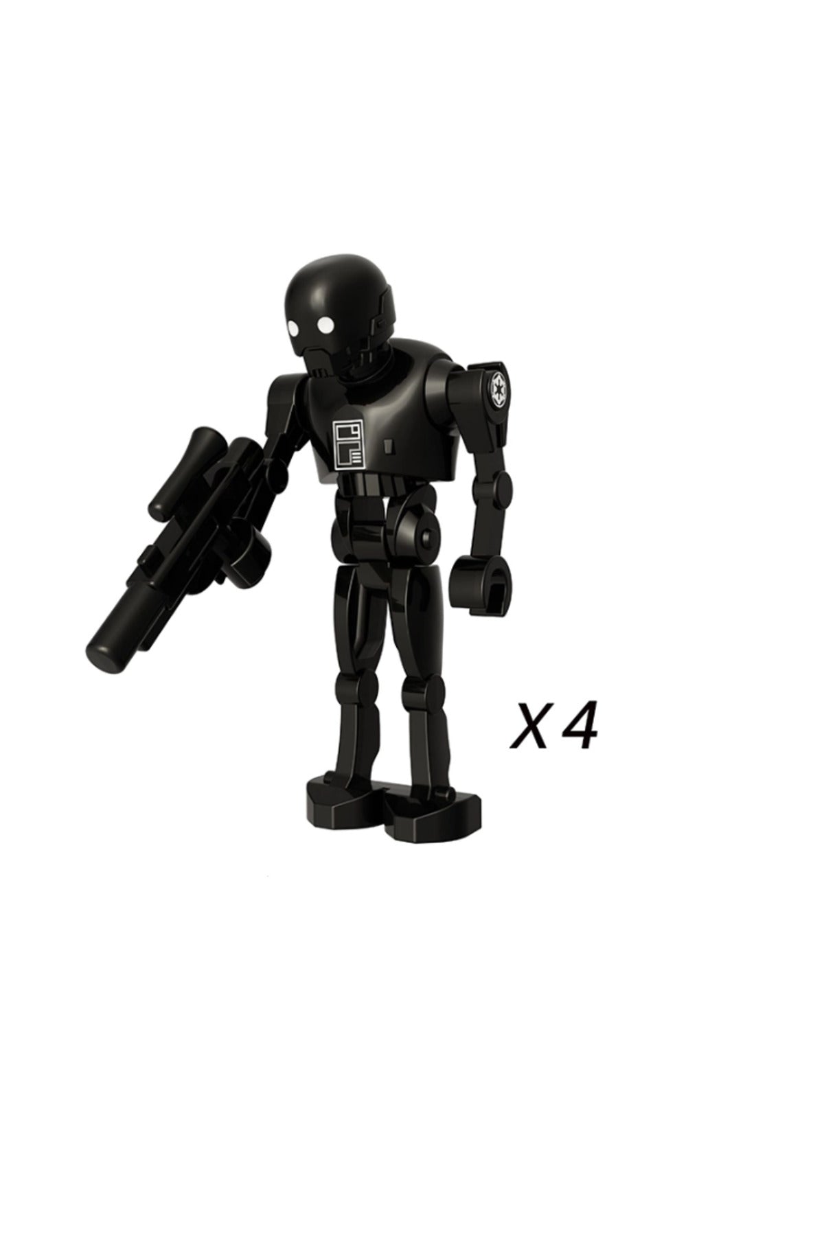 K2SO Droid Rogue One Figür Yapı Blok Oyuncak(Custom Model,Paket İçerisinde 4 Figür Gelmekte)