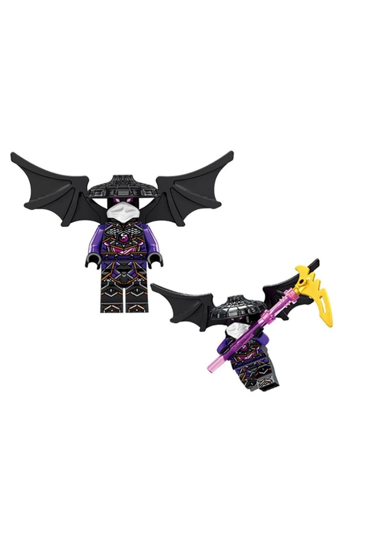 Ninja Kafatası Büyücüsü Crystalized General Figür Yapı Blok Oyuncak(Custom Özel Tasarım)