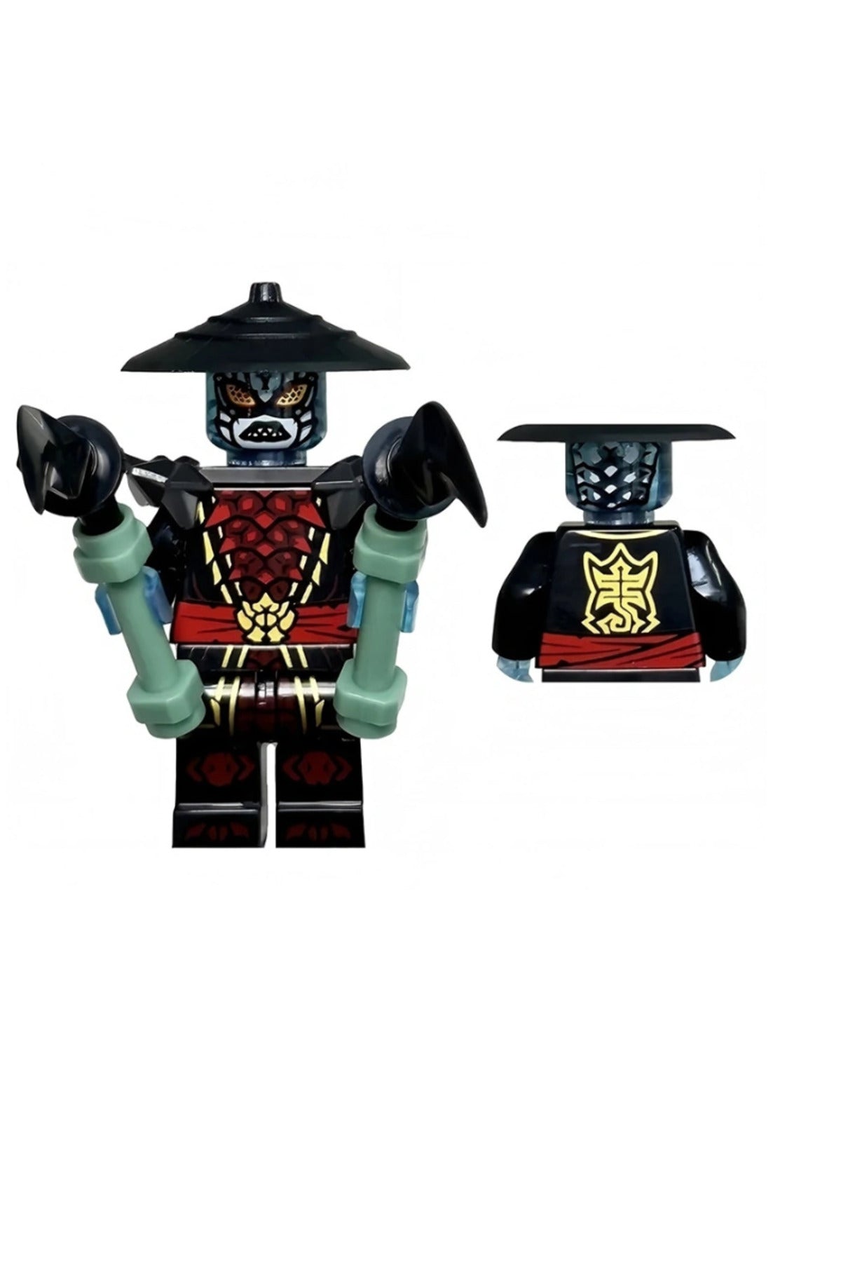 Ninja Spectral Drix Yasaklı Beşli Dragon RisingFigür Yapı Blok Oyuncak(Custom Özel Tasarım)