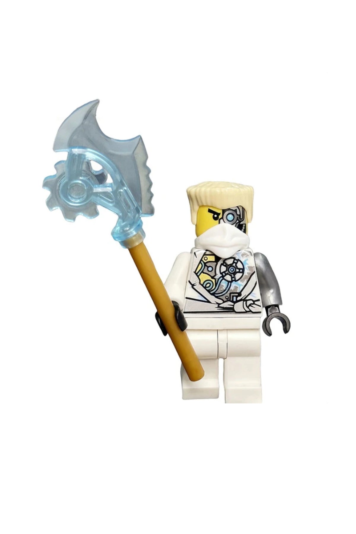 Ninja Zane Rebooted Battle Damage Suit Figür Yapı Blok Oyuncak(Custom Özel Tasarım Hediye Aksesuarlı)