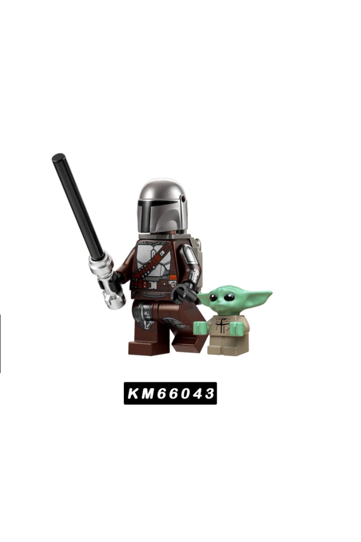 Mandalorian ve Grogu Figür Yapı Blok Oyuncak(Custom Model)