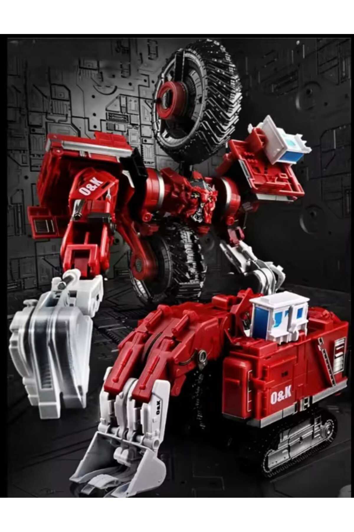 yamanS scavenger aksiyon figürü deformasyon robot oyuncak