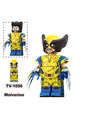 Wolverine Deadpool & Wolverine Figür Yapı Blok Süper Kahraman Oyuncak