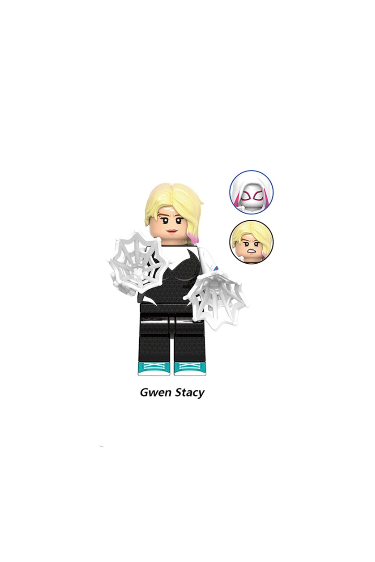 Gwen Stacy Across the Spider-Verse Figür Yapı Blok Süper Kahraman Oyuncak