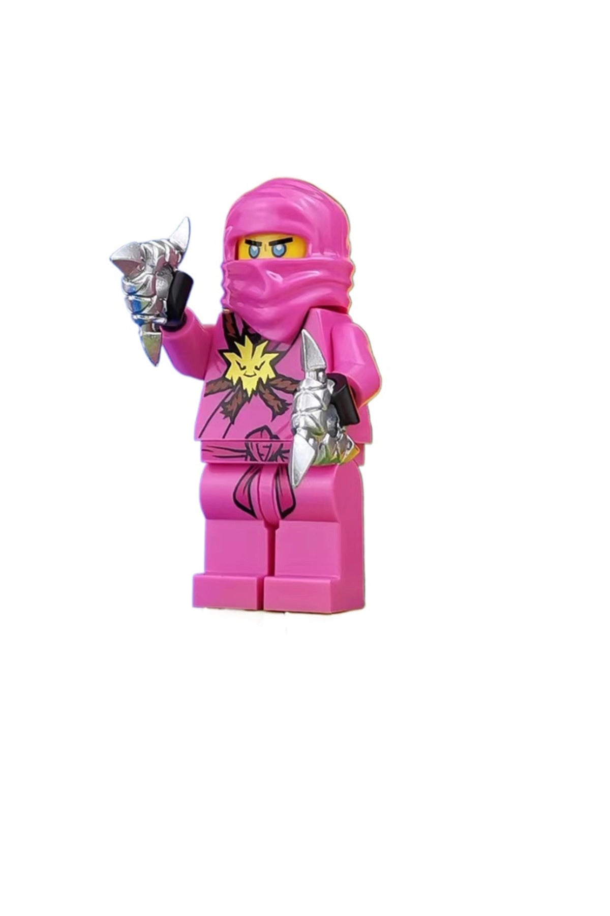 Ninja Pink Zane Pilot Suit Figür Yapı Blok Oyuncak(Custom Özel Tasarım)