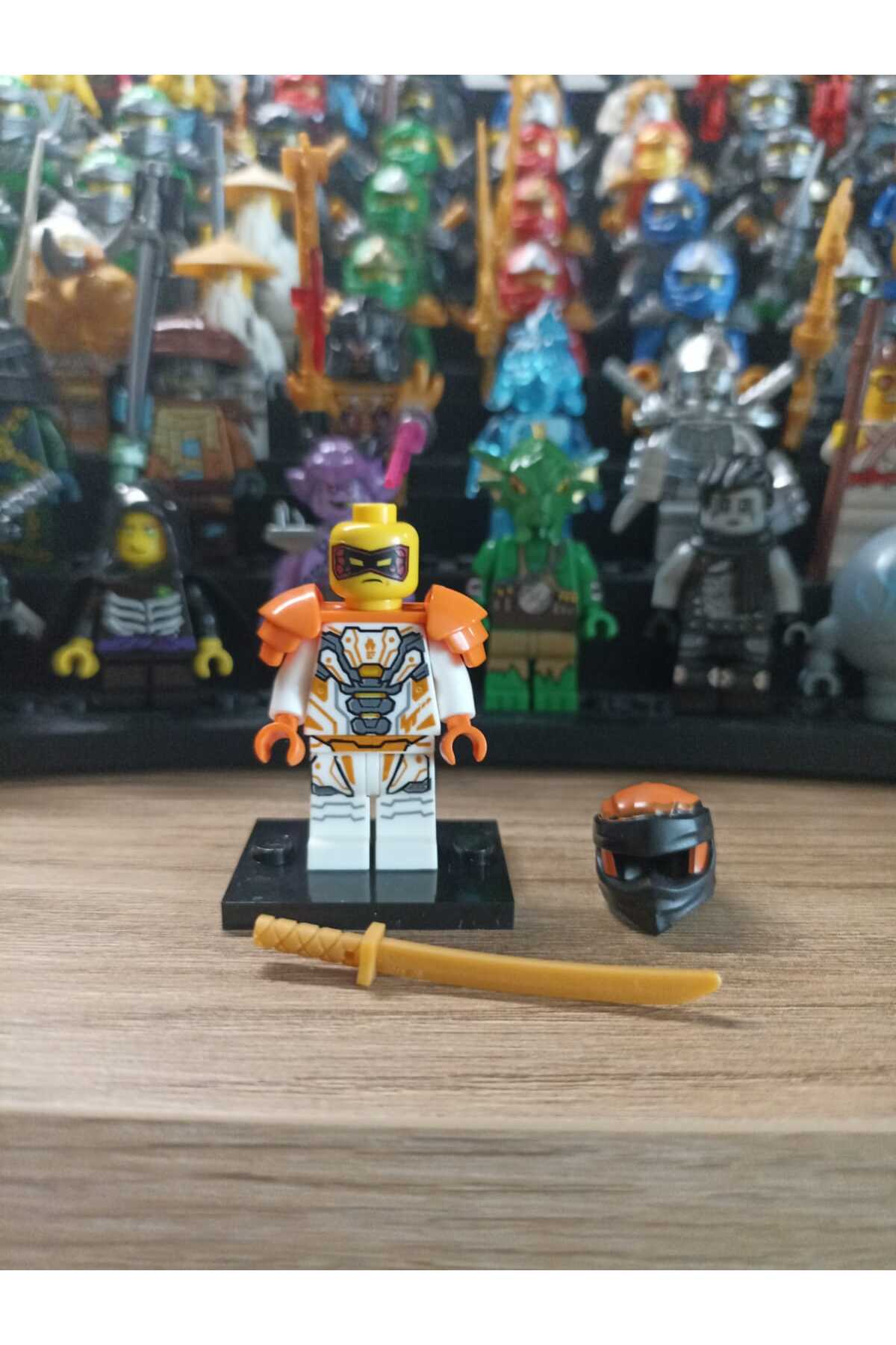 Ninja Dragon Mech Cole Dragon Rising Figür Yapı Blok Oyuncak(Custom Özel Tasarım)