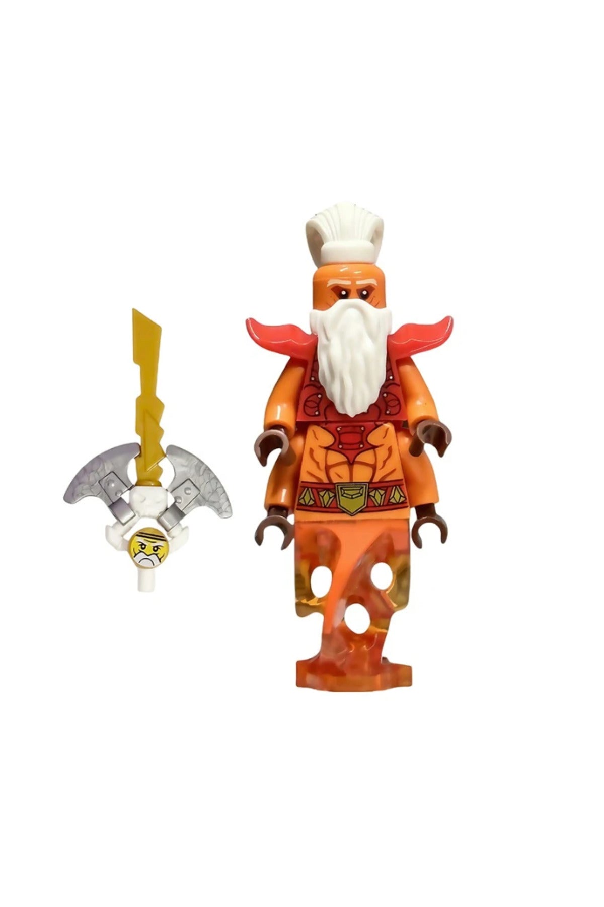 Ninja Khanjikhan Nadakhanın Babası Skybound Cin Figür Yapı Blok Oyuncak(Custom Özel Tasarım)