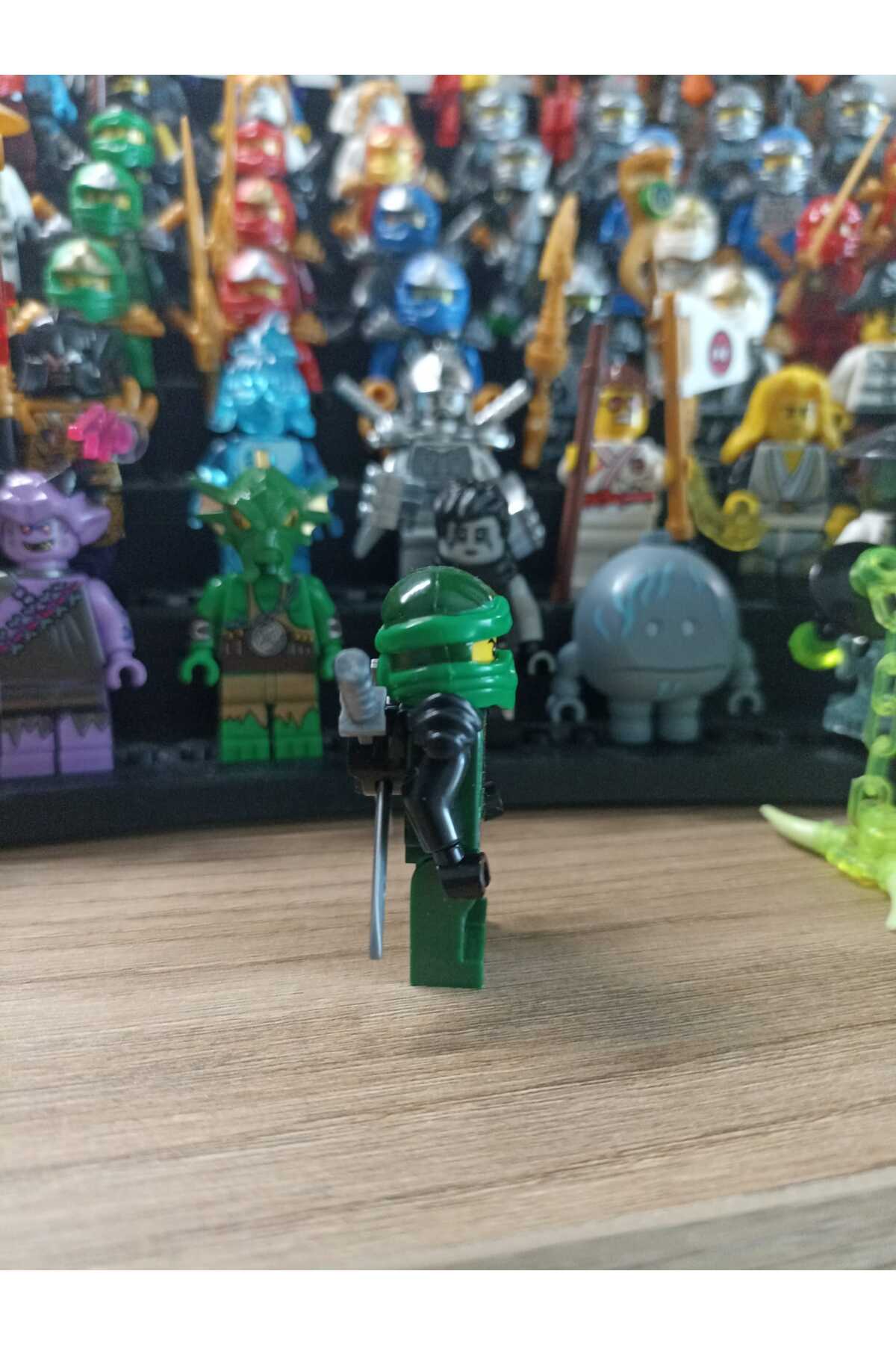 Ninja Lloyd Hands of Time Suit Figür Yapı Blok Oyuncak(Custom Özel Tasarım)