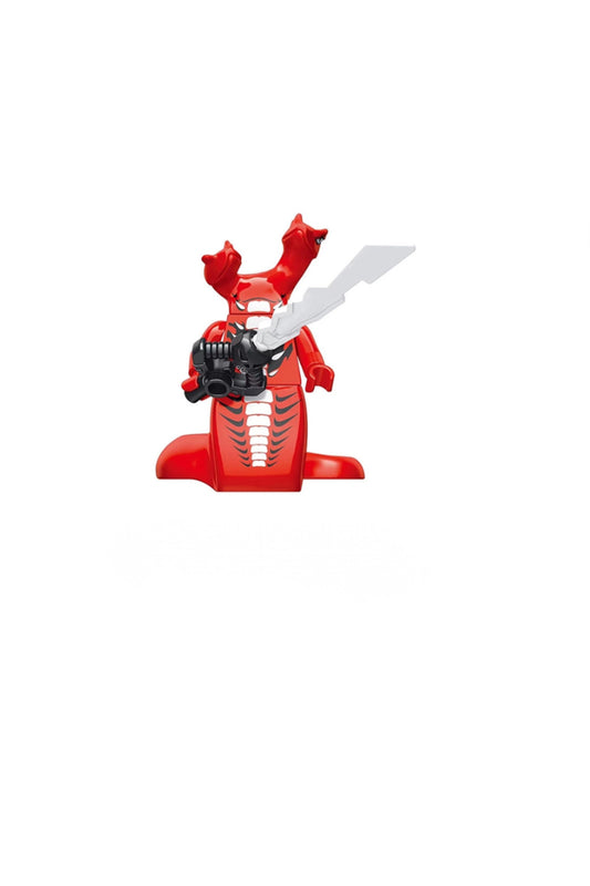 Ninja Fangtom Fangpyre General Figür Yapı Blok Oyuncak(Custom Model)