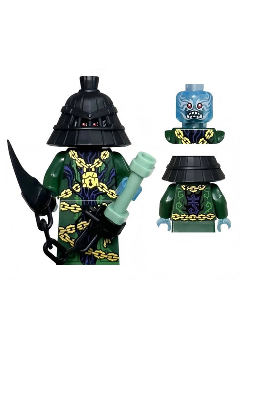 Ninja Spectral Zarkt Yasaklı Beşli Dragon Rising Figür Yapı Blok Oyuncak(Custom Özel Tasarım)