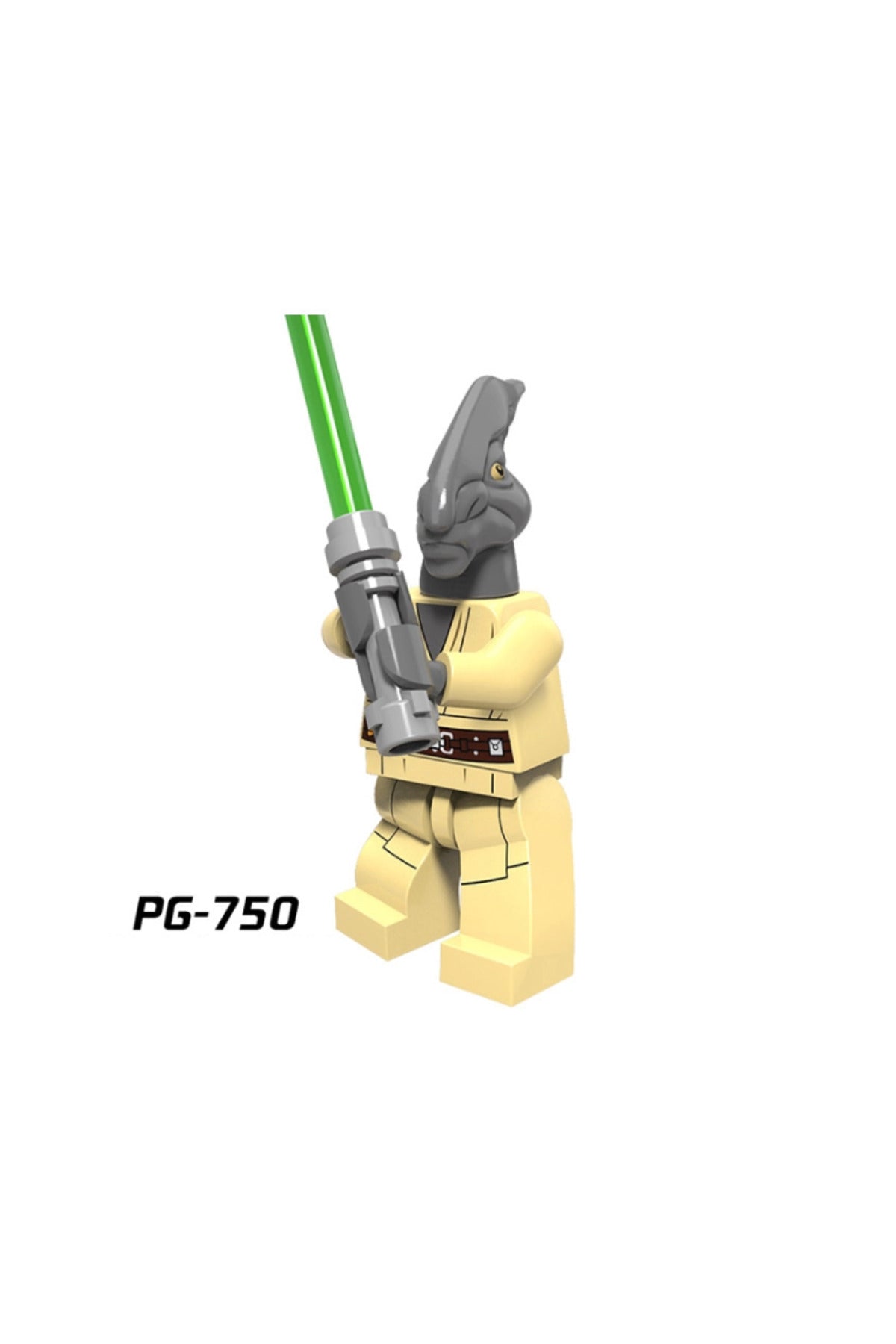 Coleman Trebor Clone Wars Figür Yapı Blok Oyuncak(Custom Model,Yeşil Işın Kılıcı Dahildir)