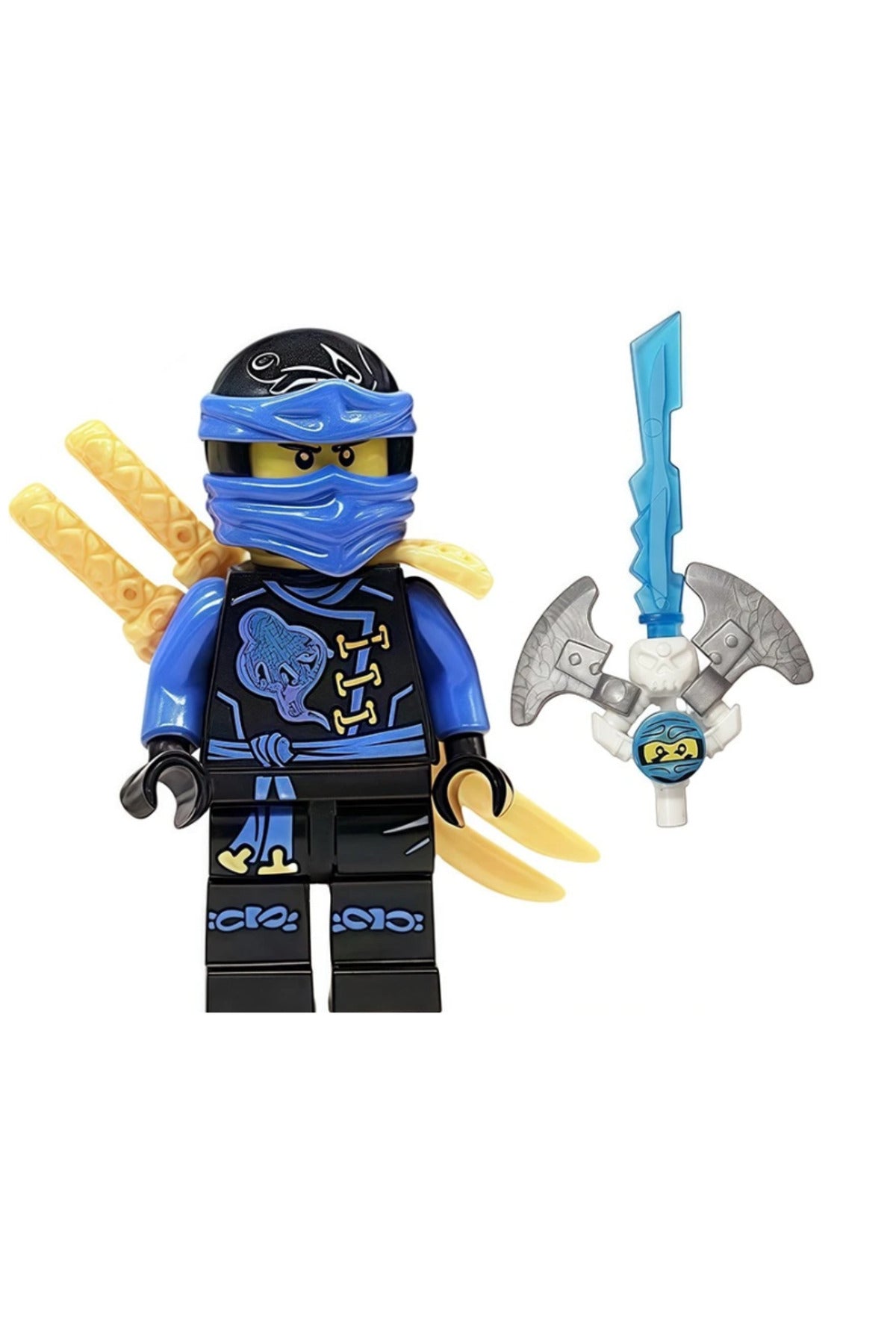 Ninja Jay Skybound Suit Figür Yapı Blok Oyuncak(Custom Özel Tasarım)