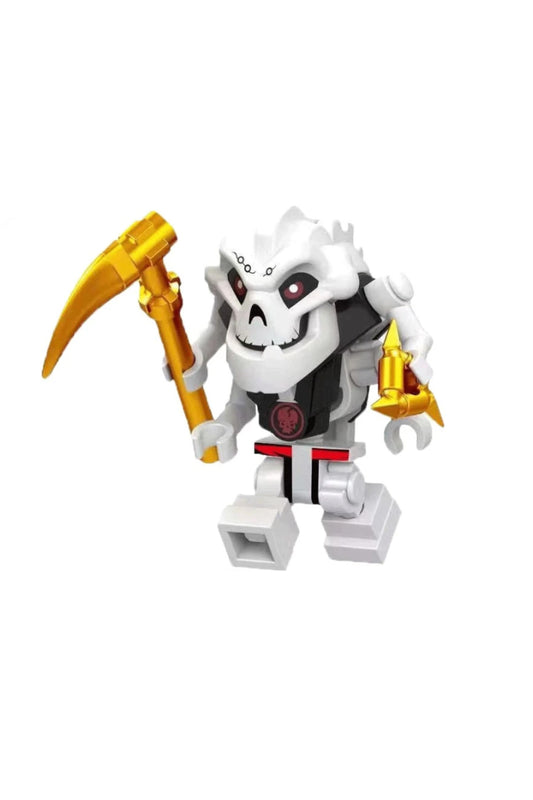 Ninja Samukai Skulkin İskelet General Figür Yapı Blok Oyuncak(Custom Model)