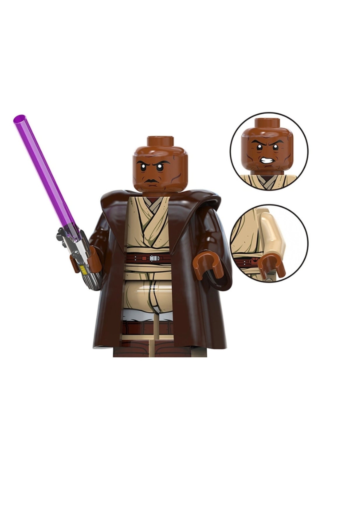 Mace Windu Sithin İntikamı Figür Yapı Blok Oyuncak(Custom Model)