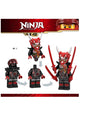 Ninja Mr E Sons of Garmadon Oni Figür Yapı Blok Oyuncak(Custom Özel Tasarım İntikam Maskeli )
