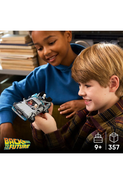 ® Speed Champions Geleceğe Dönüş’ten Zaman Makinesi 77256 - 9+ için Oyuncak Yapım Seti (357P)