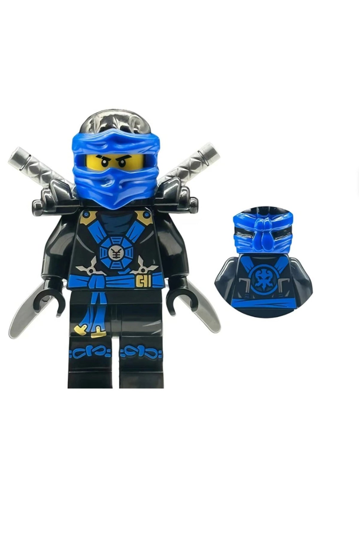 Ninja Jay Deepstone Suit Figür Yapı Blok Oyuncak(Custom Özel Tasarım)