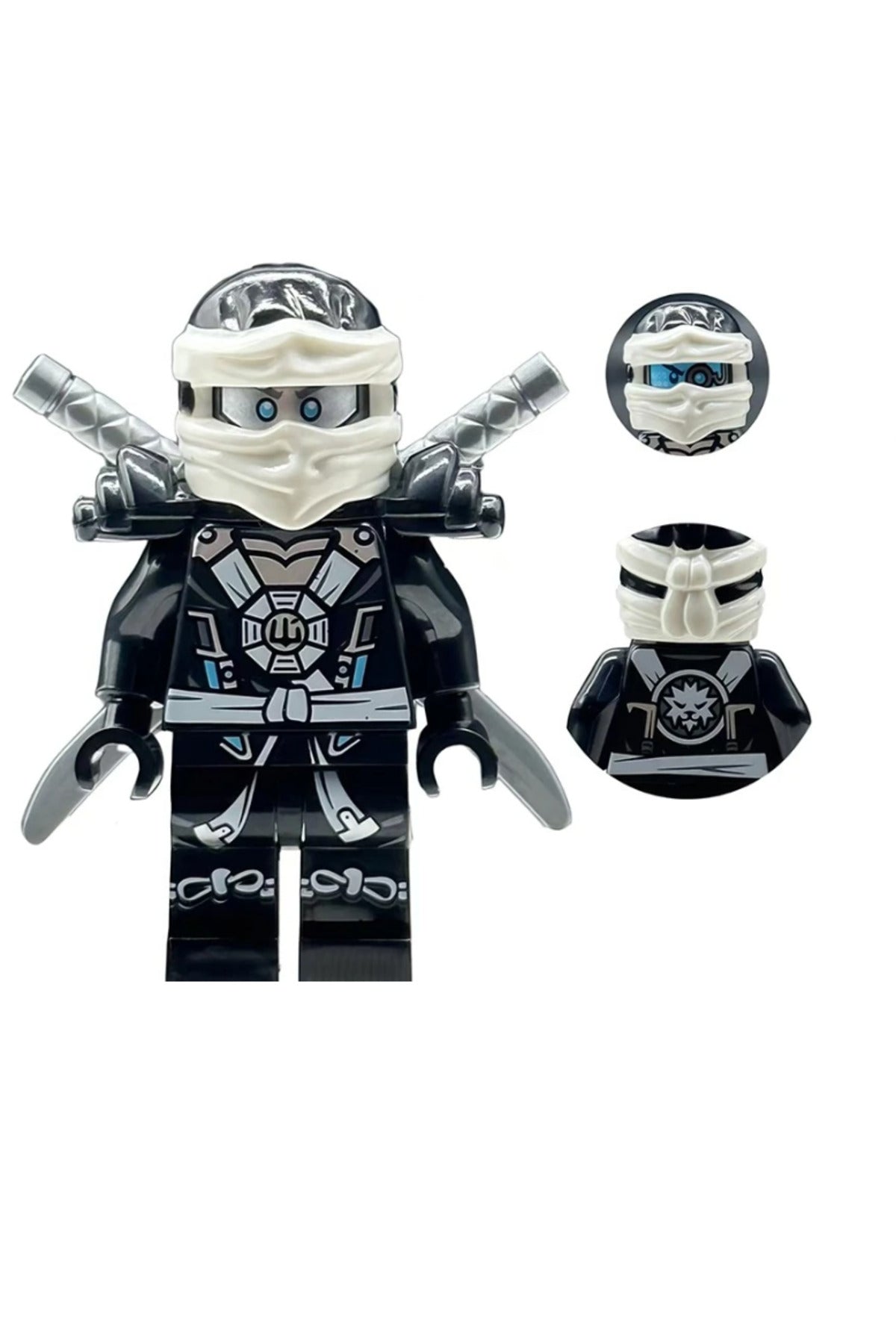 Ninja Zane Deepstone Suit Figür Yapı Blok Oyuncak(Custom Özel Tasarım)