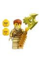 Ninja Jay Golden Techno Suit Figür Yapı Blok Oyuncak(Custom Özel Tasarım)