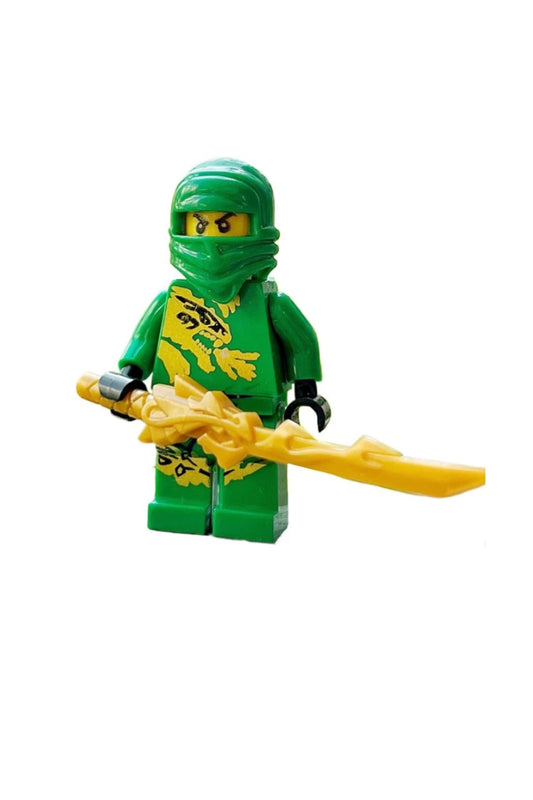NinjA DX Lloyd Pilot Maskeli Figür Yapı Blok Oyuncak(Custom Özel Tasarım)