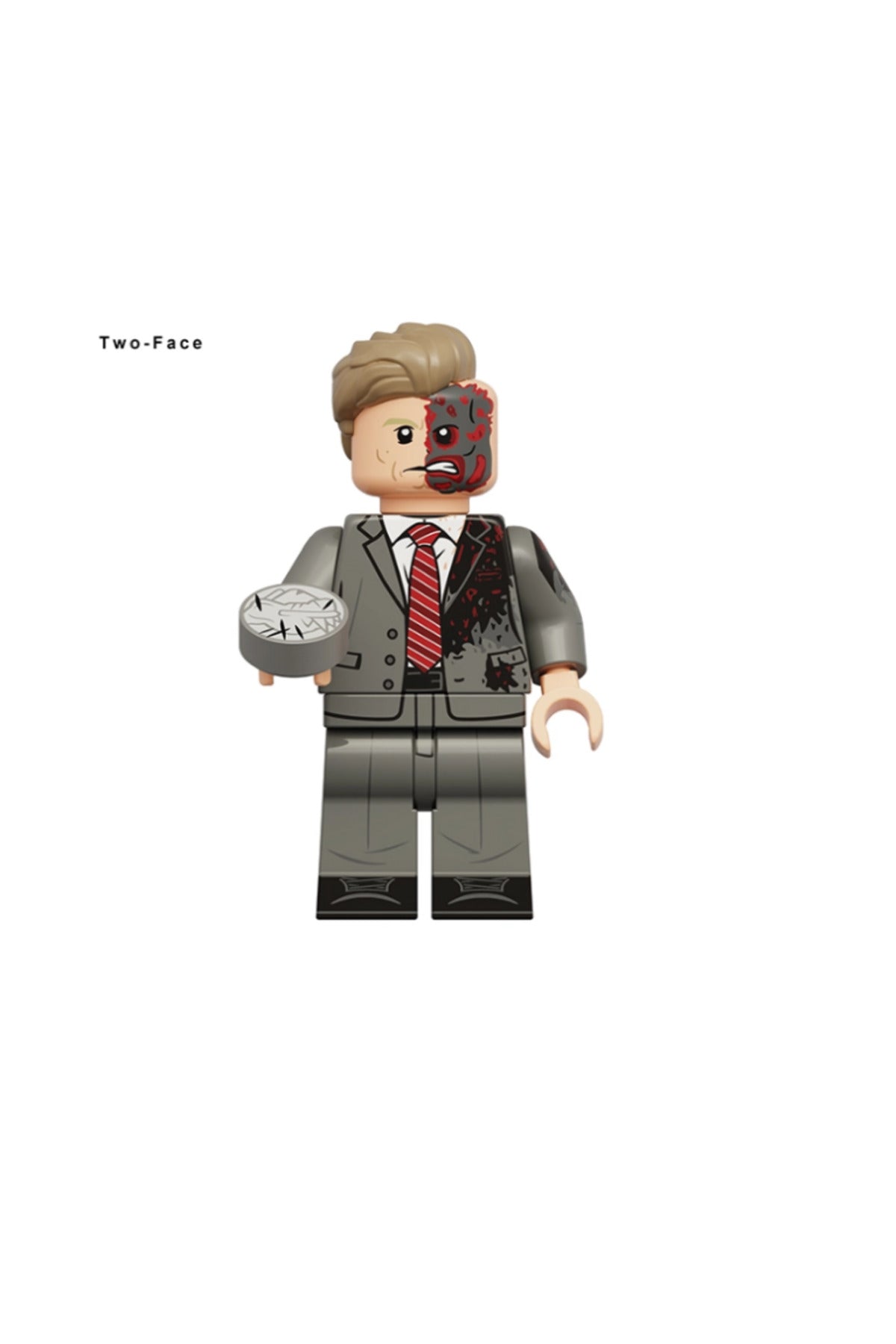 Two Face Harvey Dent The Dark Knight Figür Yapı Blok Oyuncak(Custom Model)