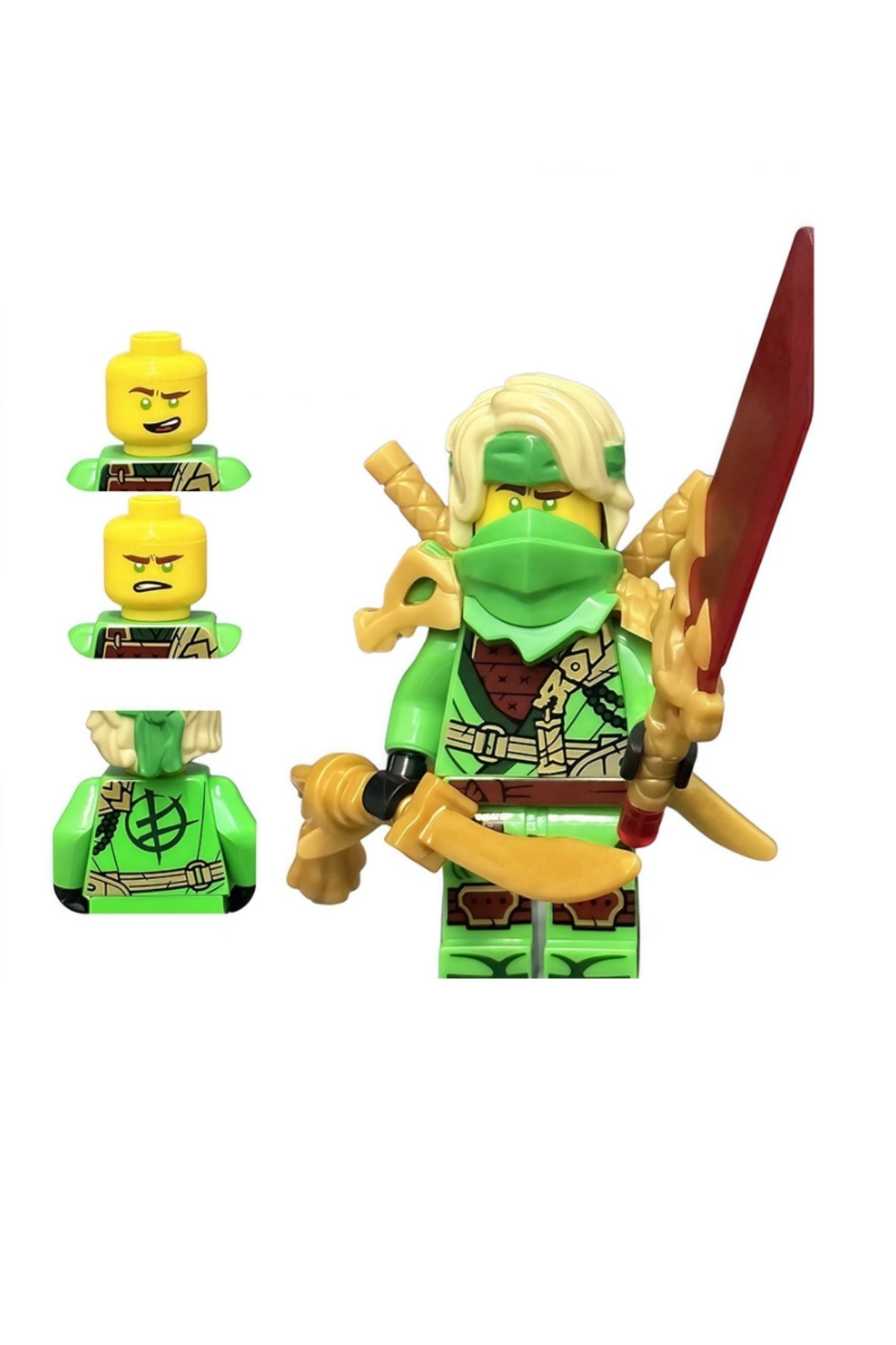 Ninja Lloyd Dragon Rising S3 Suit Figür Yapı Blok Oyuncak(Custom Özel Tasarım)