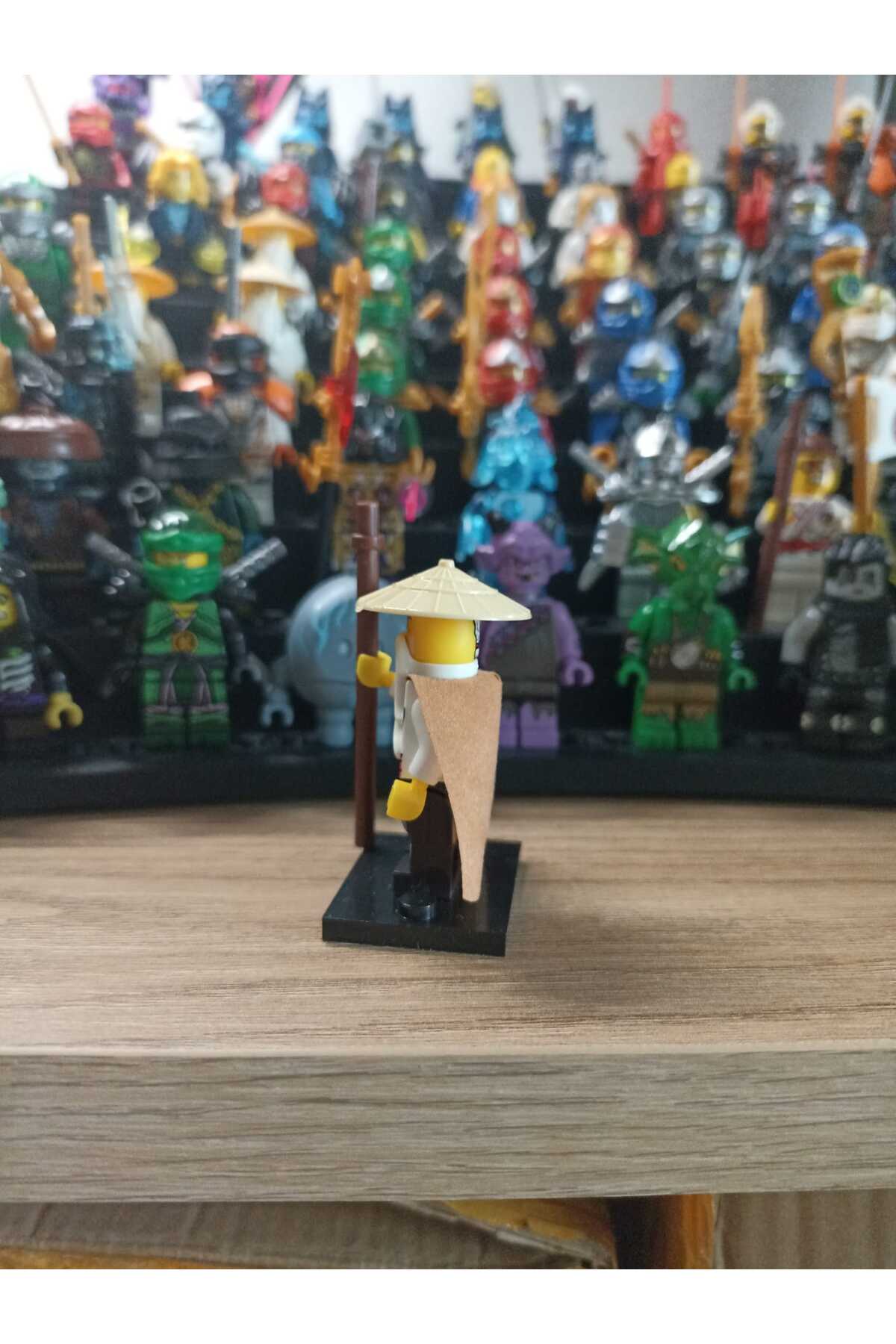 Ninja Sensei Wu Yasaklı Spinjitzu'nun Sırları Figür Yapı Blok Oyuncak(Custom Özel Tasarım)