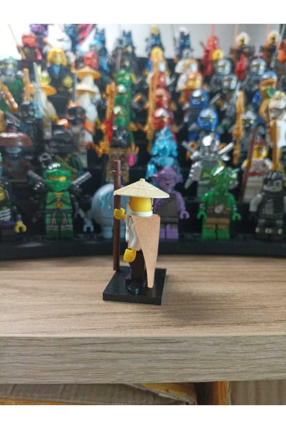 Ninja Sensei Wu Yasaklı Spinjitzu'nun Sırları Figür Yapı Blok Oyuncak(Custom Özel Tasarım)