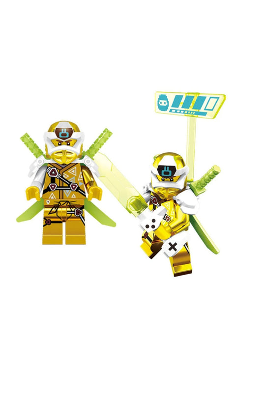 Ninja Digi Golden Jay Prime Empire Suit Figür Yapı Blok Oyuncak(Custom Model)