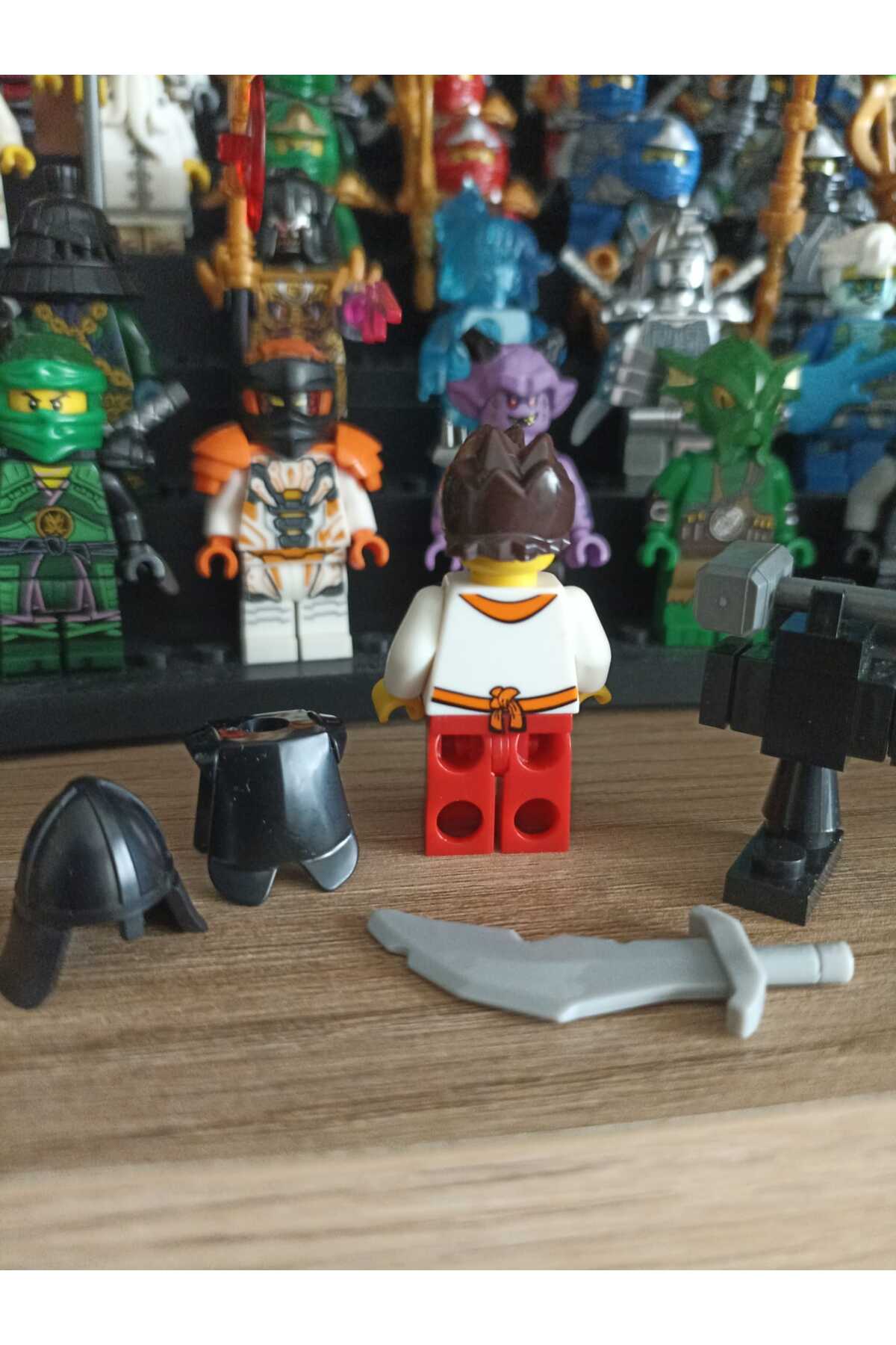Ninja Blacksmith Kai Figür Yapı Blok Oyuncak(Custom Özel Tasarım)
