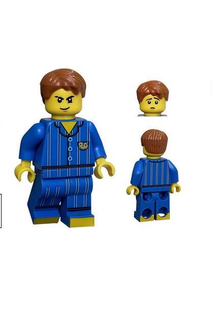 Ninja Pijamalı Set Kai Zane Jay Cole Figür Yapı Blok Oyuncak(Custom Özel Tasarım)