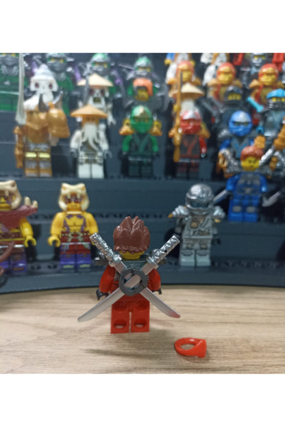 Ninja Kai Stone Armor Rebooted Figür Yapı Blok Oyuncak(Custom Özel Tasarım)