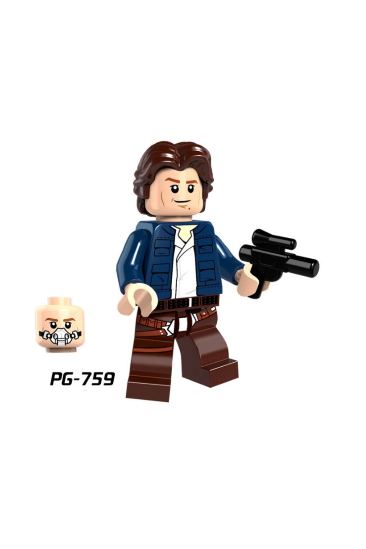 Han Solo The Empire Strikes Back Figür Yapı Blok Oyuncak(Custom Model)