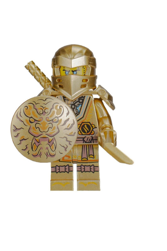 Ninja Golden Hero Zane Master of the Mountain Suit Figür Yapı Blok Oyuncak(Custom Özel Tasarım)
