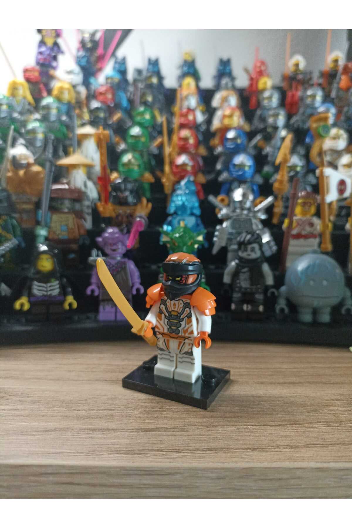 Ninja Dragon Mech Cole Dragon Rising Figür Yapı Blok Oyuncak(Custom Özel Tasarım)