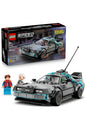 ® Speed Champions Geleceğe Dönüş’ten Zaman Makinesi 77256 - 9+ için Oyuncak Yapım Seti (357P)