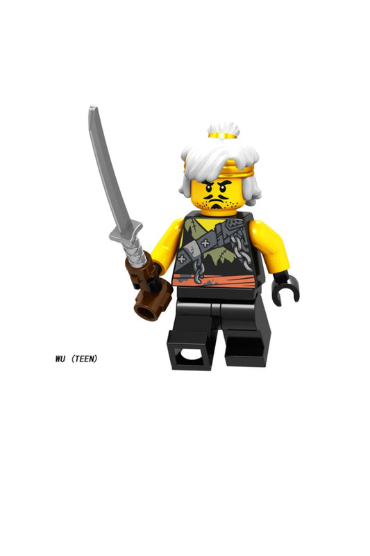 Ninja Sensei Wu Teen Hunted Figür Yapı Blok Oyuncak(Custom Özel Tasarım)