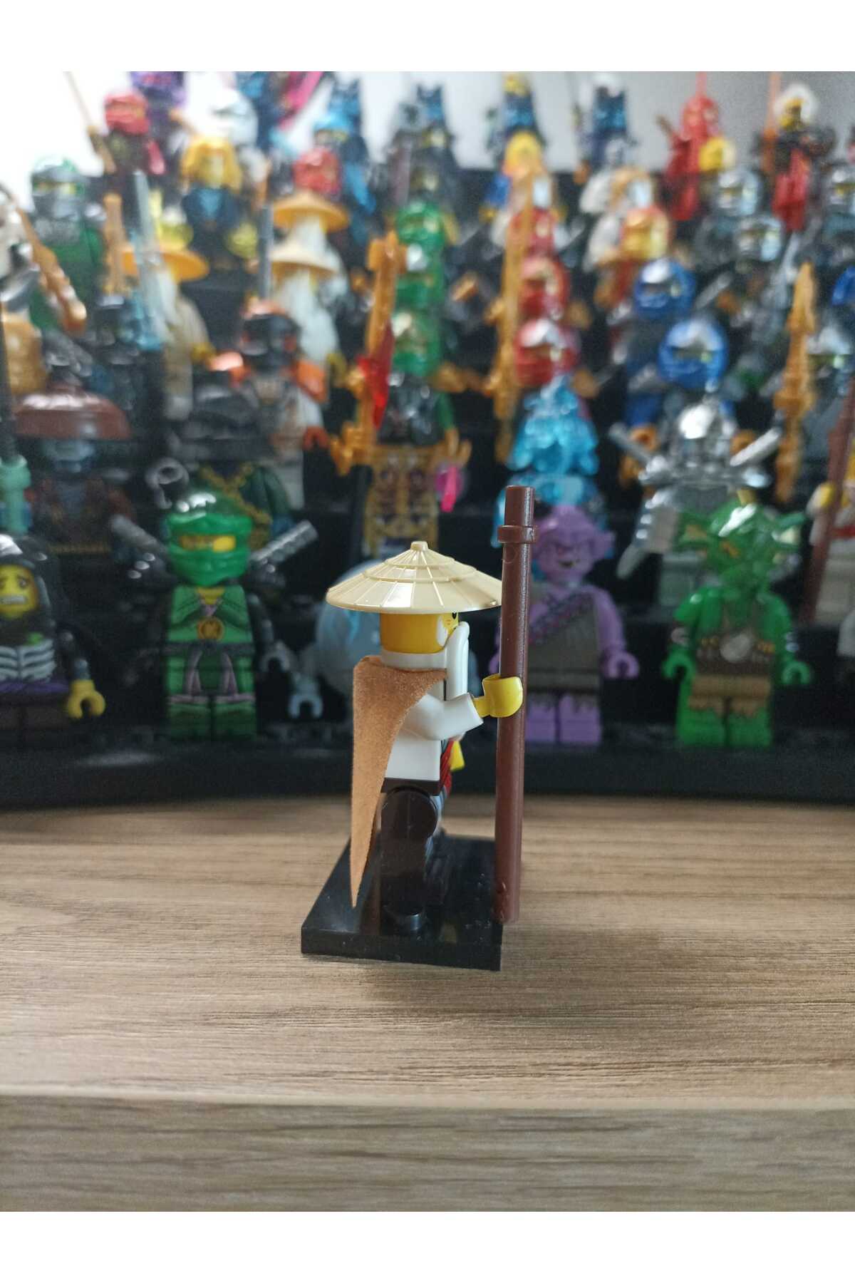 Ninja Sensei Wu Yasaklı Spinjitzu'nun Sırları Figür Yapı Blok Oyuncak(Custom Özel Tasarım)