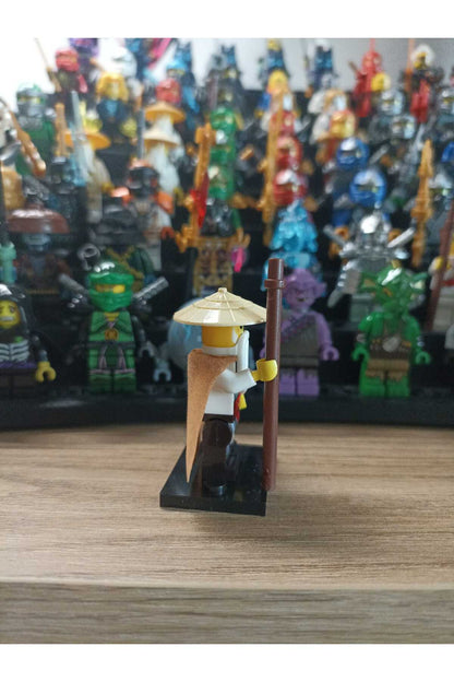 Ninja Sensei Wu Yasaklı Spinjitzu'nun Sırları Figür Yapı Blok Oyuncak(Custom Özel Tasarım)