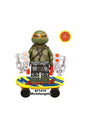 Michelangelo Ninja Kaplumbağalar TMNT Figür Yapı Blok Oyuncak(Custom Model)