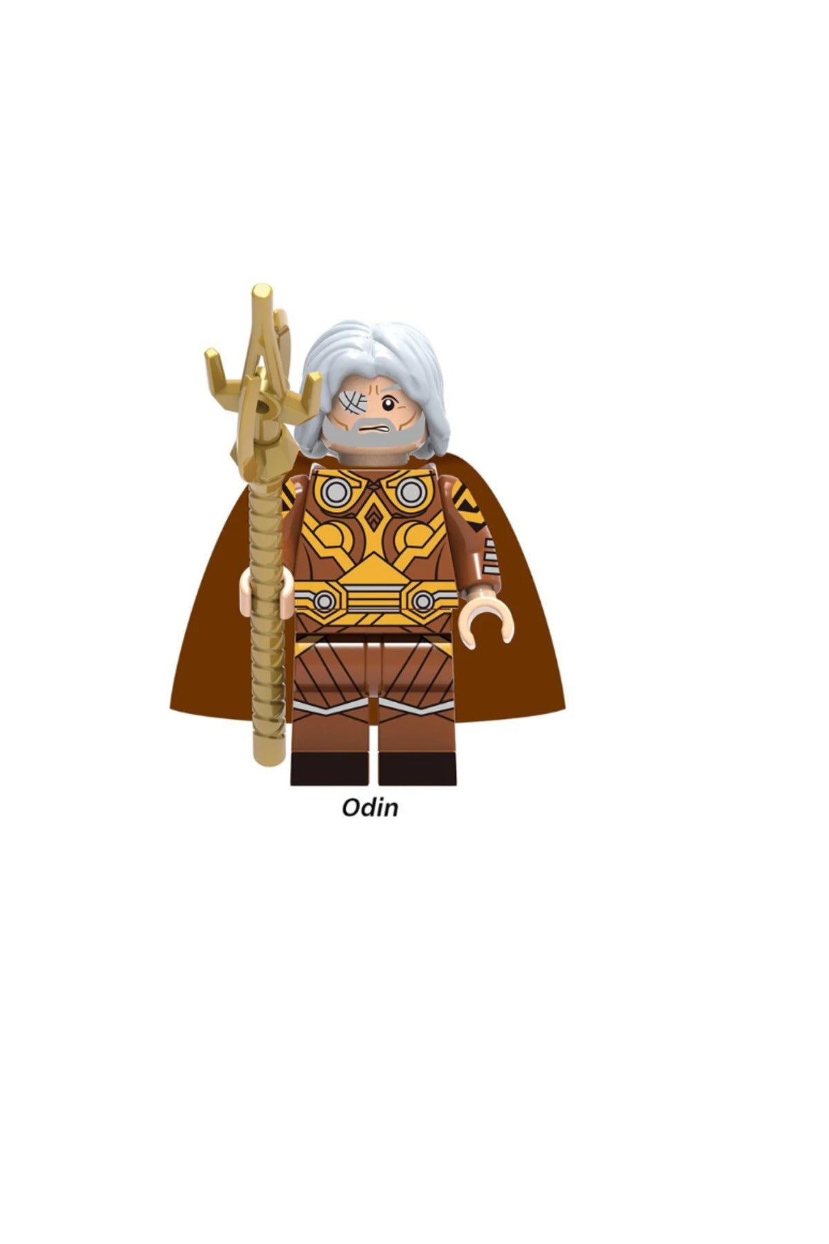 Odin Figür Yapı Blok Süper Kahraman Oyuncak