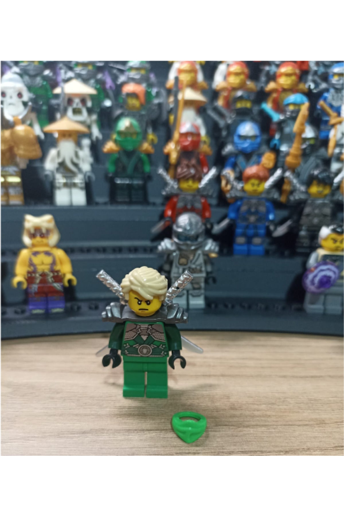 Ninja Lloyd Stone Armor Rebooted Figür Yapı Blok Oyuncak(Custom Özel Tasarım)
